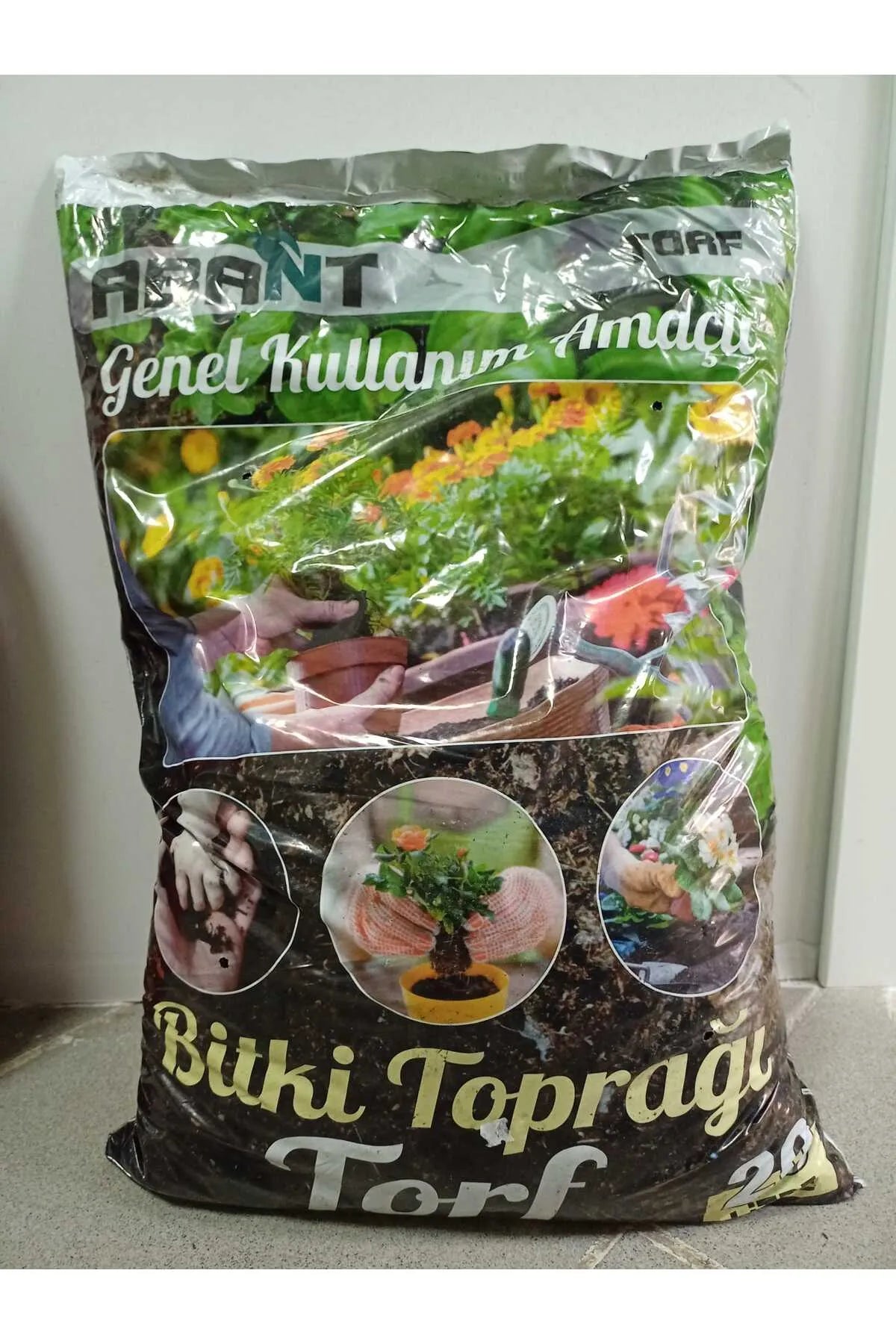 Bahçevilya Genel Kullanım Amaçlı Torf Toprak Dış Mekan Ağaçlar için 20 litre - Bahçevilya