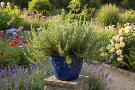 Bahçevilya Saksılı Biberiye (Rosmarinus officinalis) 1 yaş - Bahçevilya
