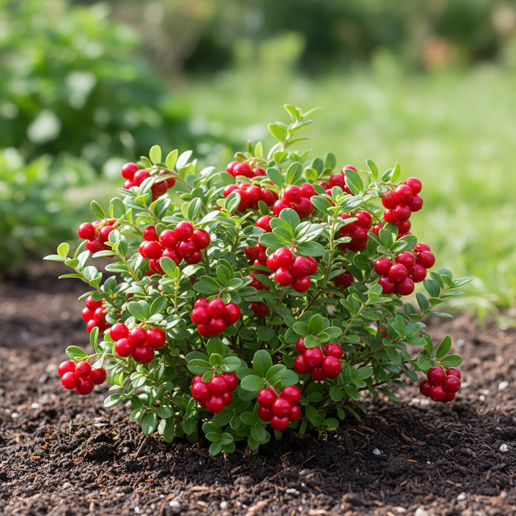 Bahçevilya Turna Yemişi (CRANBERRY) Fidanı - 1 - 2 Yaş arası Saksılı - Bahçevilya