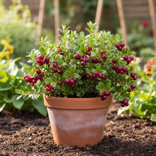 Bahçevilya Turna Yemişi (CRANBERRY) Fidanı - 1 - 2 Yaş arası Saksılı - Bahçevilya