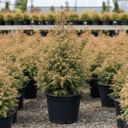 Cryptomeria japonica Elegans Kadife Çam fidanı 40 - 60 cm arası - Bahçevilya