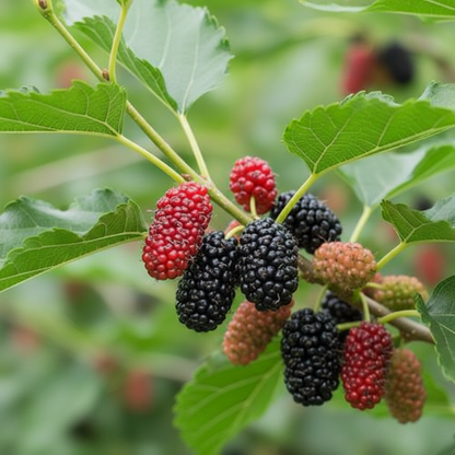 Mojo berry siyah bodur dut fidanı 1 - 2 yaş - Bahçevilya