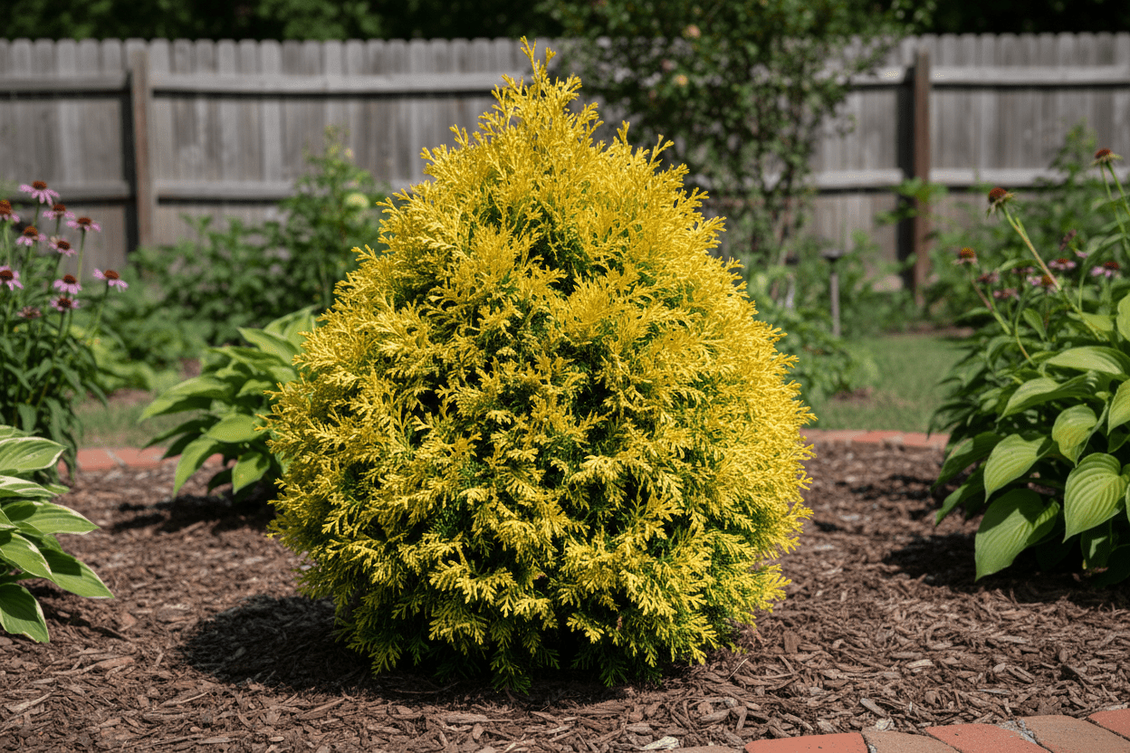 Platycladus Orientalis Nana Aurea - Altın Sarısı Cüce Mazı - Bahçevilya